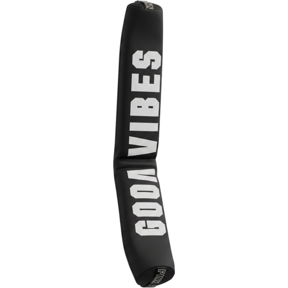 Victoria's Secret PINK Good Vibes Black Insulated Beverage Can Tube Cooler Bag